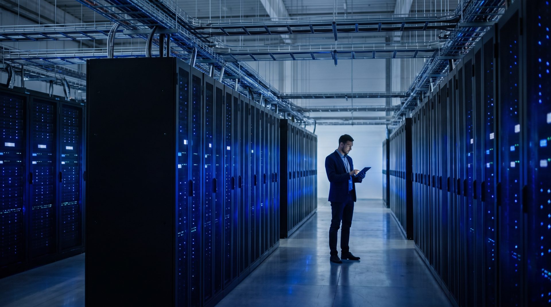 Government data center with federal IT infrastructure